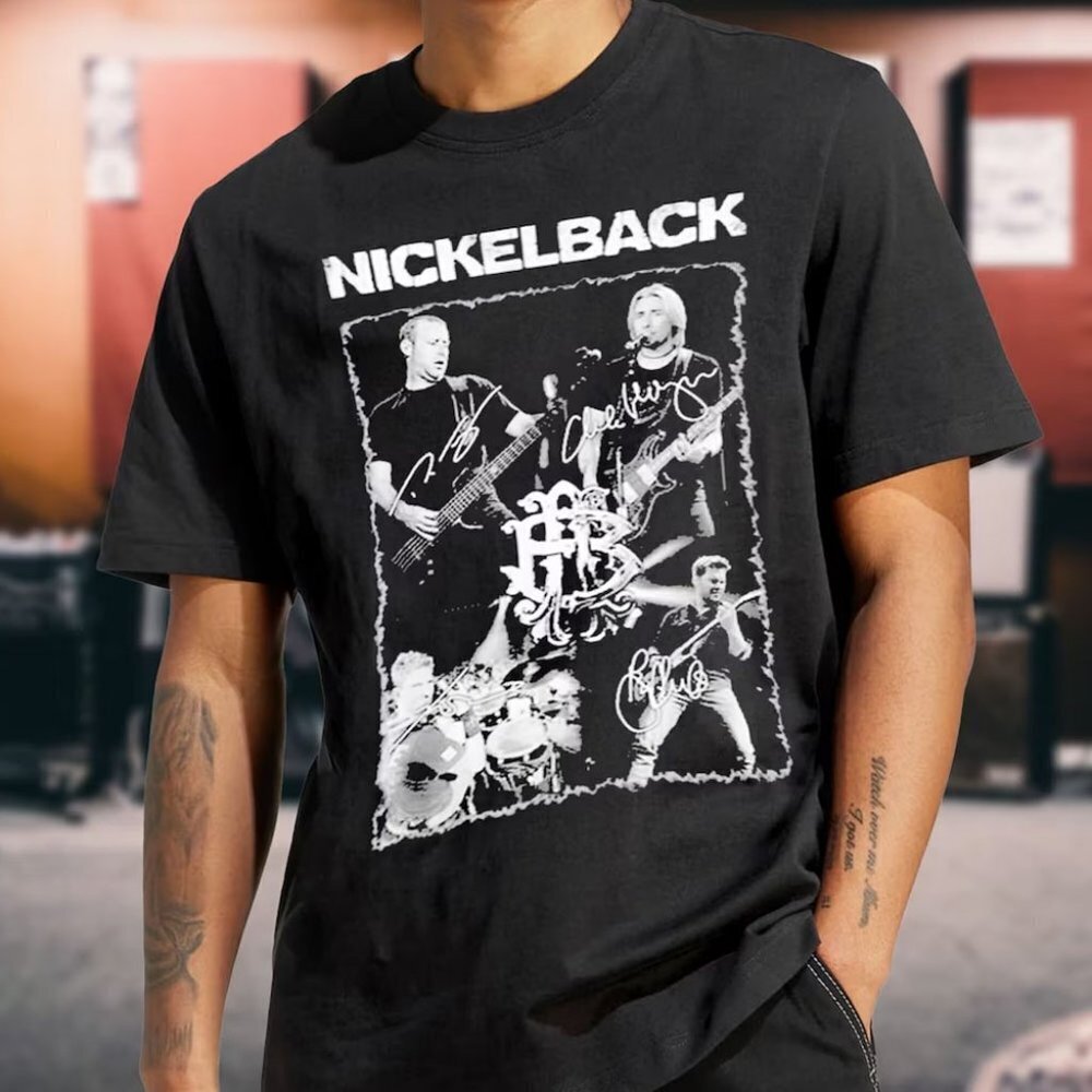 How You Remind Me Nickelback Tshirt  Nickleback Band Unisex  Tee